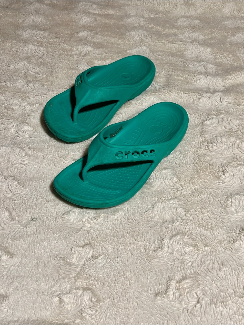 CROCS Green Unisex Thong Style FlipFlop